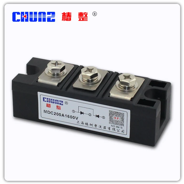 

[BELLA] MDC200A1600V small SCR rectifier module of - --5pcs/lot