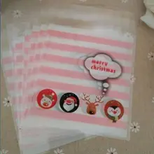 10*11+ 3 см оптом,, 100 шт/партия мыло ручной работы подарочный пакет/бисквиты сумки Санта Клаус сумки