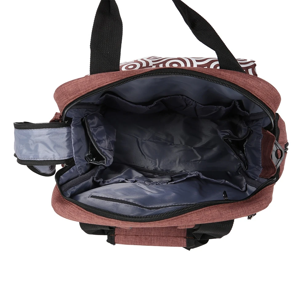 Multifunctional Diaper Bags Large Capacity Backpack Travel Diaper Organizer Fashion Mummy Maternity Nappy Single Shoulder Bag (5)