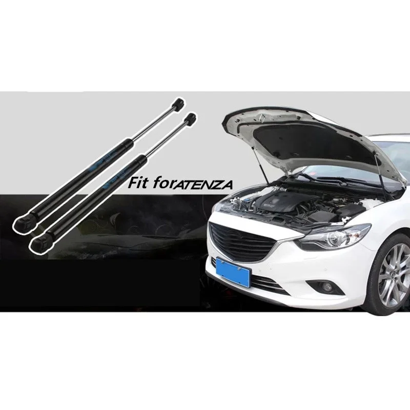 2pcs Fit For ATENZA 2014 2017 Automotive hood hydraulic support bar
