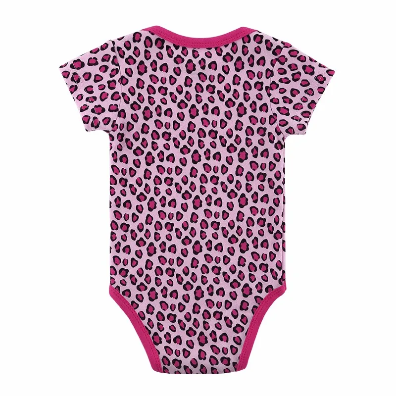 Leopard Style Baby Bodysuit 2016 Brand Baby Boy Girl Clothes Infant  Summer Jumpsuit Short Sleeve Newborn Bodysuit Overalls Next (7)