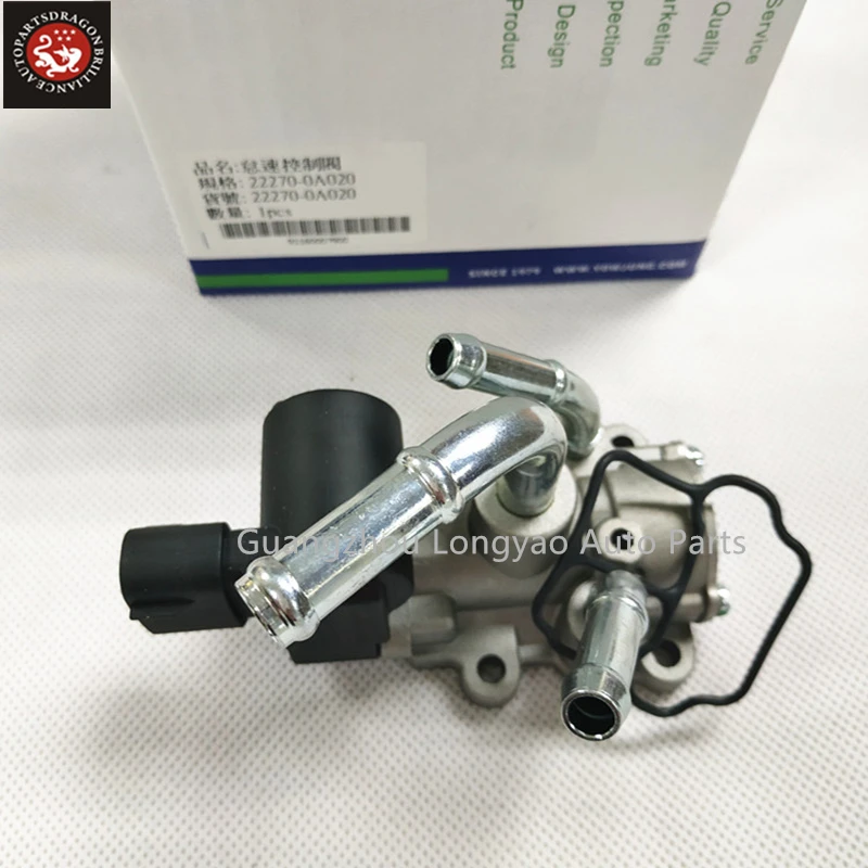 IACV Клапан Регулировки Холостого Хода OEM 22270-20040 2227020040 22270-20020 2227020020 22270-0A020 222700A020 Сделано в Тайване CAMRY SIENNA