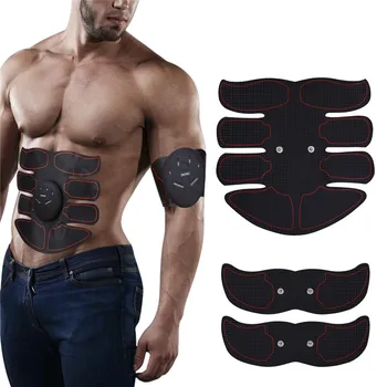 

Abdominal Machine Electric Muscle Stimulator EMS Trainer Fitness Weight Loss Unisex Body Shape Slimming Massage Anti- Cellulite