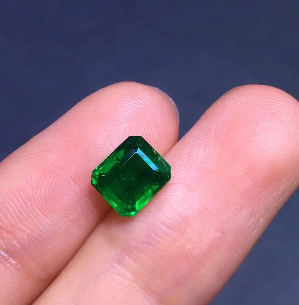 

18.12.5 Collection AIGS certificated 1.2ct Faceted Vivid Green Natural Emerald Gemstones Loose Gemstones Loose Stone Gems