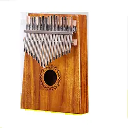 W-17 T 17 Keys Kalimba Thumb Piano высокое качество дерево красное дерево корпус музыкальный инструмент с обучающей книгой Мелодия молоток