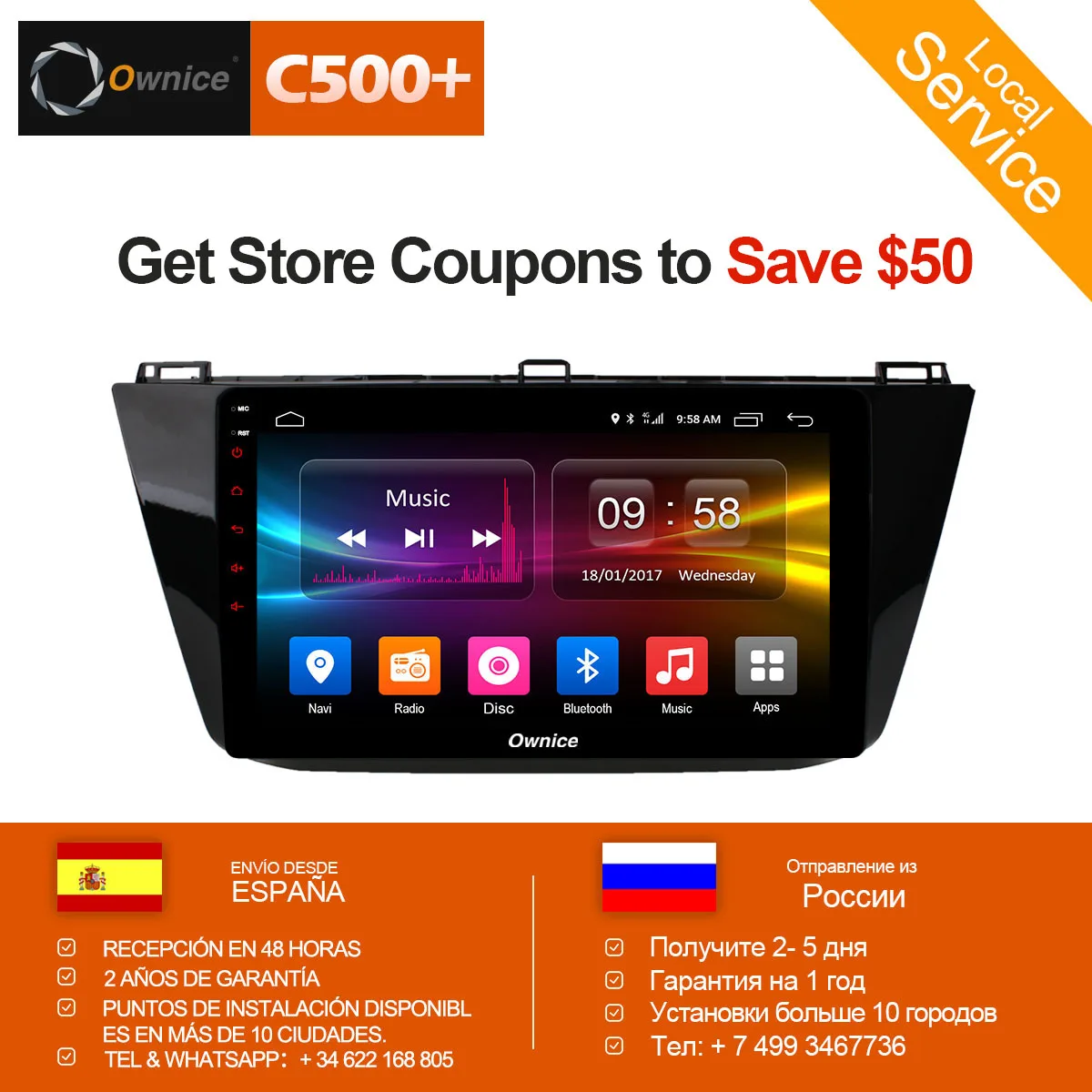 

Ownice K1 K2 10.1 ips Octa 8 Core Android 8.1 Car GPS PC for VW Tiguan L 2017 Radio Multimedia Players 2G RAM 4G LTE DAB+