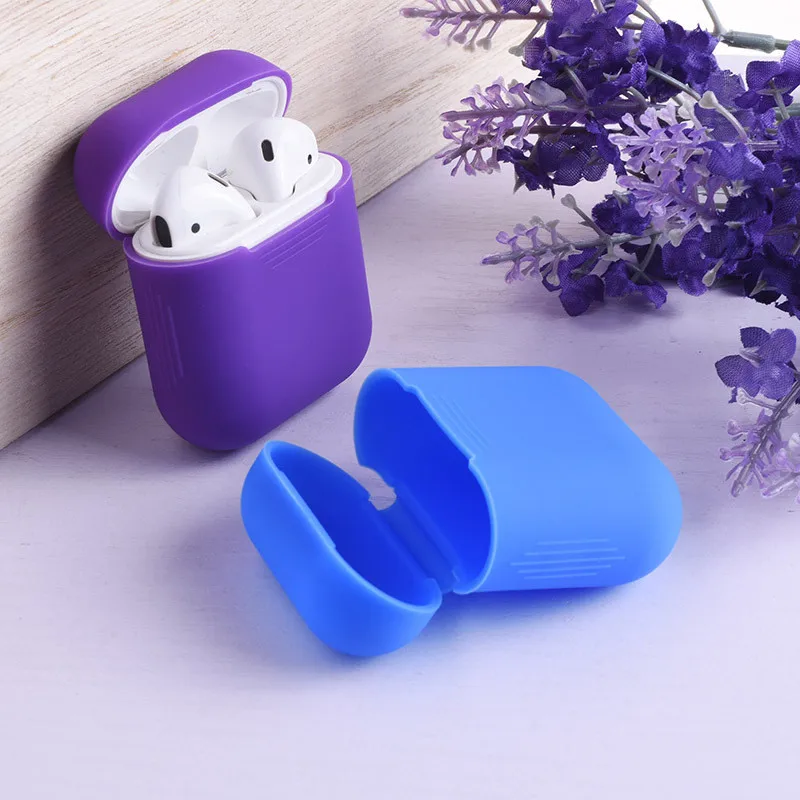 Силиконовый противоударный защитный чехол SIANCS для Apple AirPods беспроводной