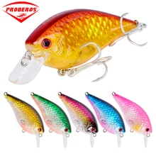 6 шт./лот рыболовная Lure7cm-2.7" /10,5 г-0,37 унций кренкбейт 6 цветов рыболовные снасти 6# крючок bkb рыболовные приманки