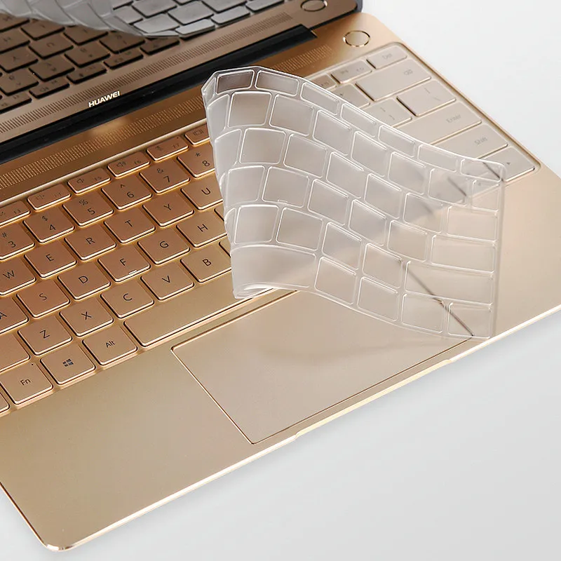 Чехол из ТПУ для Huawei MateBook X 13 &quot пленка клавиатуры ноутбука Matebook x прозрачная