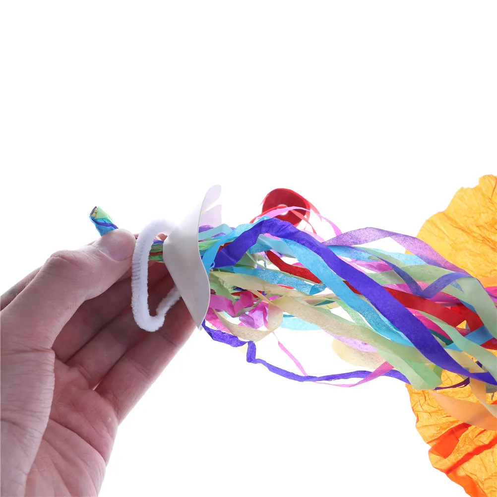 3 шт. смешанные цвета реквизит для сцены Spider Silk Throw Streamers Cup Style Magic Trick|Волшебные