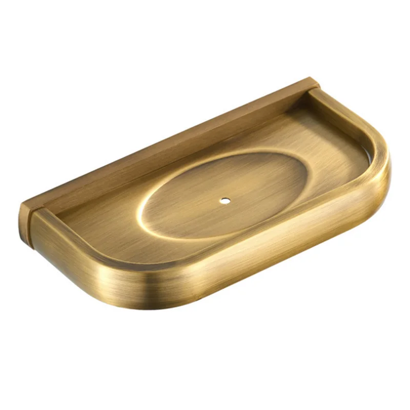 soap holder Античные аксессуары для ванной комнаты Бронзовый WC держатели бумаги для халатов, полотенец крючок Туалет кисточки держатель мыло Корзина Аксессуары для ванной компле - Цвет: soap holder
