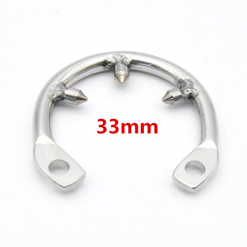 304 Stainless Steel Male Chastity Devices with Anti-Shedding Ring,Long Cock Cage with Base Arc Ring ,Penis Lock,Sex Toys For Men