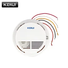 Wired Alarm Security Smoke Fire Detector Wired Smoke Detector Alarm Sensors For all GSM Alarm System For Home House Office