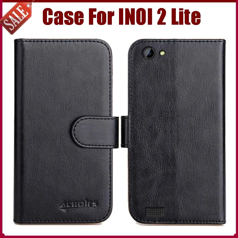 

Hot Sale! INOI 2 Lite Case New Arrival 6 Colors High Quality Flip Leather Protective Phone Cover For INOI 2 Lite Case