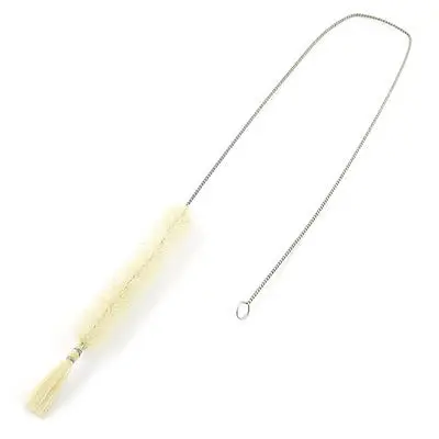 

Twisted Handle Beige 6.3" Long Bristles Laboratory Test Tube Brush