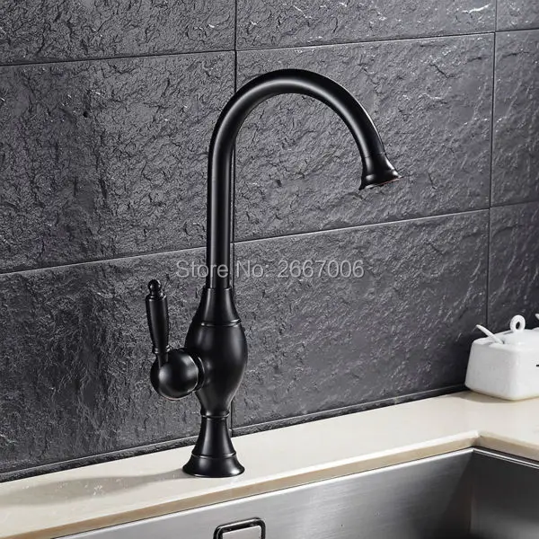 GIZERO النحاس حوض صنبور تصميم جديد الحنفية الأسود اللون Orb الحمام الغرور خلاط صنبور الطابق جبل صنبور الساخن الباردة ZR376