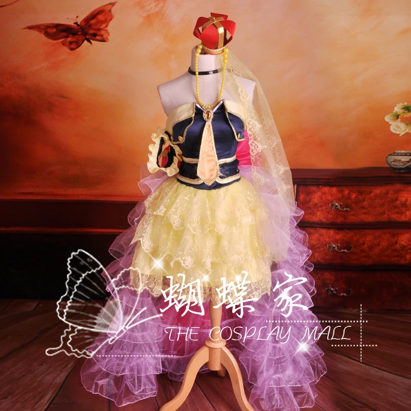 The Super Dimension Fortress Macross F Night Party Dress Cos Cosplay Costume Custom