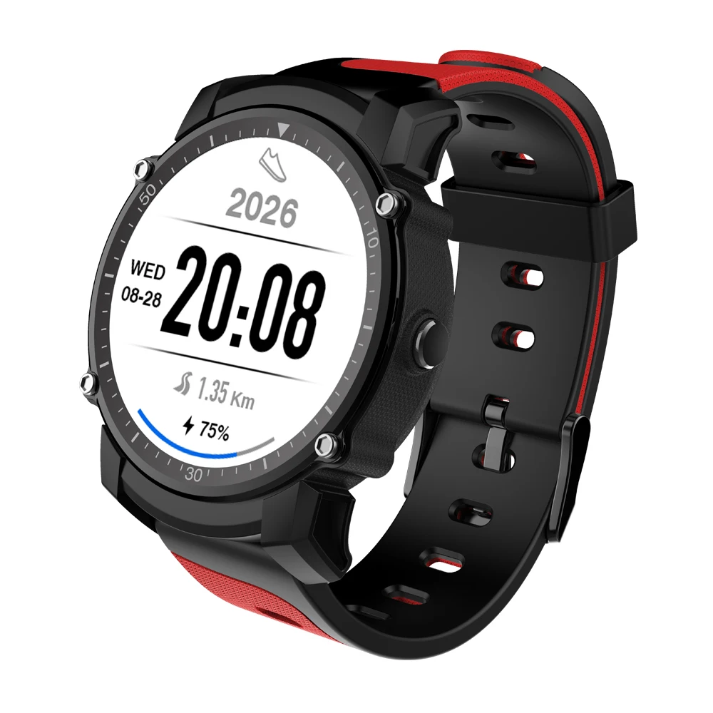 FS08 Bluetooth Smart часы Водонепроницаемый IP68 Плавание gps спортивные фитнес трекер