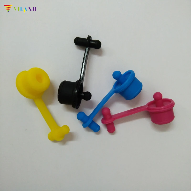 

Ciss parts 40pcs 4 colors Rubber plug Cartridge plug Small Parts refill tool DIY CISS ink tank kits for canon for epson parts