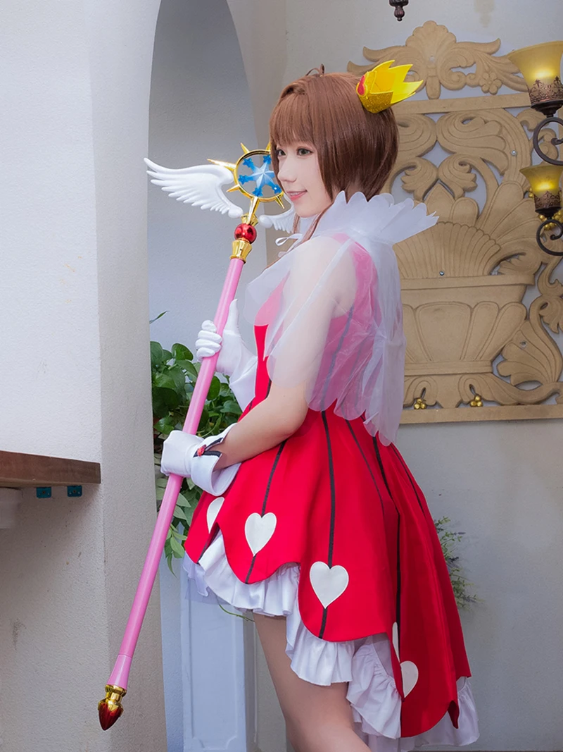 44 8 &quotДлина Cardcaptor Sakura Kinomoto Сакура Косплэй звезда мечта палка Волшебная палочка