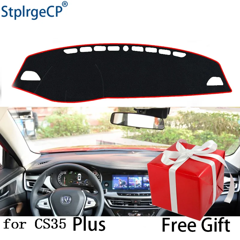 

for changan cs35 plus 2018 2019 2020 dashboard mat Protective pad Shade Cushion Pad interior sticker car styling accessories