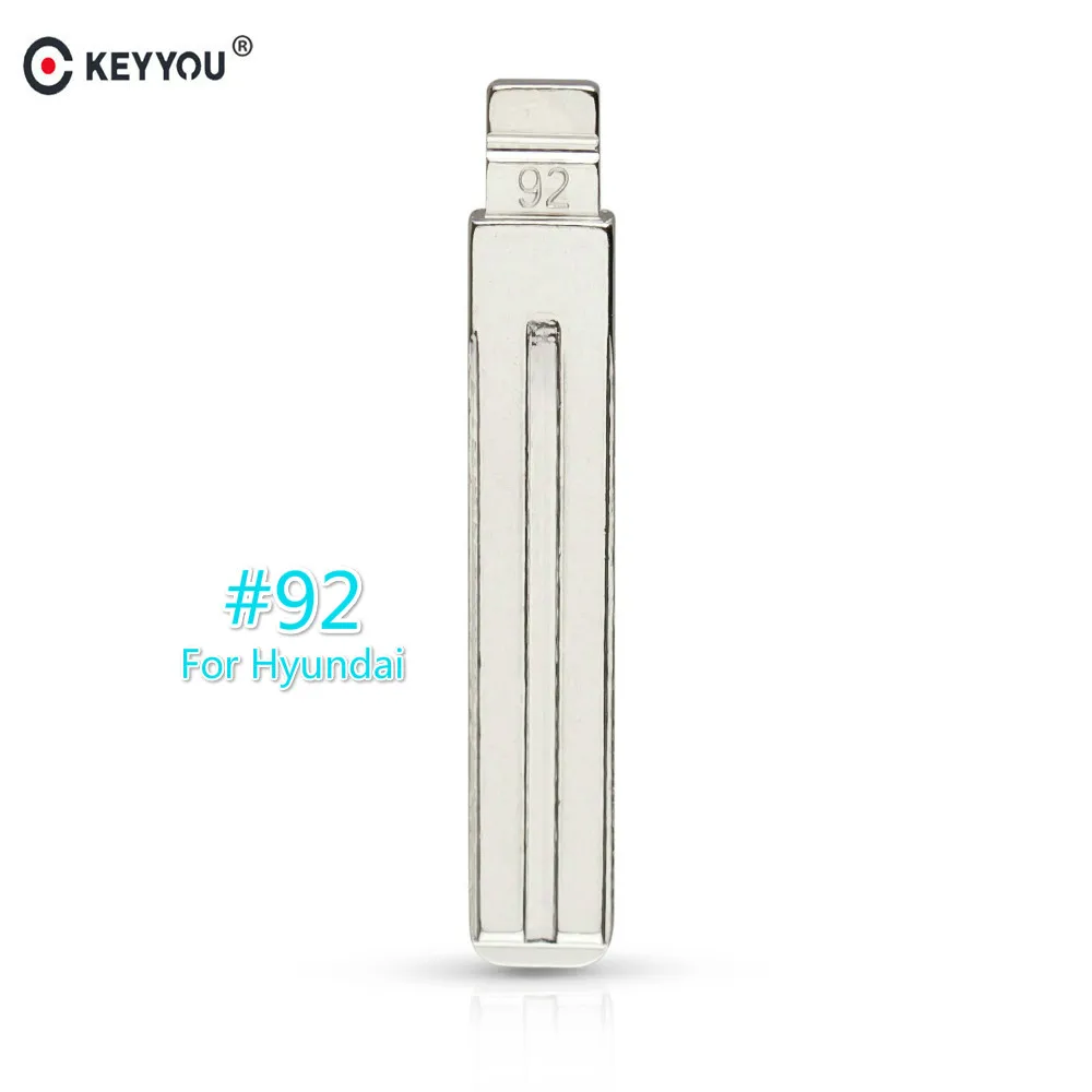 KEYYOU 10 шт./лот 92 # оригинальная замена флип полотно дистанционного ключа