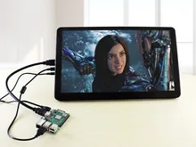 Waveshare 15.6 polegada ips lcd 1920x1080 tela de toque capacitivo com vidro temperado capa para raspberry pi jetson nano bb preto