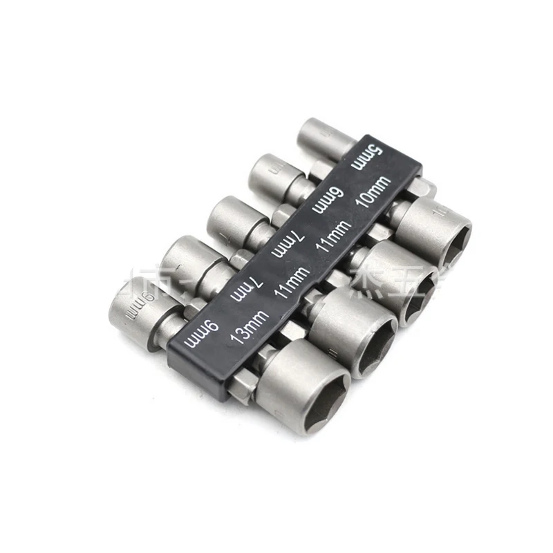 

Power Nut Driver Drill Bit Hex Shank Metric Socket Wrench Screw Nut Driver Drill Bit Set For Screws Hooks Bolt Heads 9pcs 5-13mm