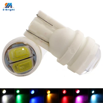 

YM E-Bright 10X T10 194 168 W5W 12V 5630 2 SMD LED Light Clearance Reading Lamps Width Lights 60Lm White Red Blue Amber Green