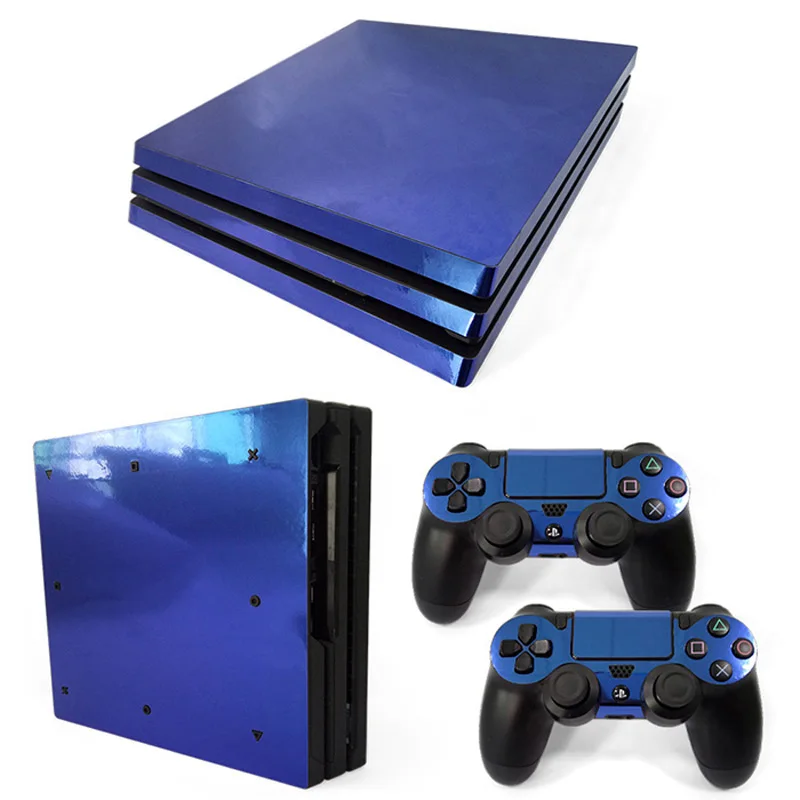 Виниловая наклейка для PS4 pro для sony PS4 pro Playstation 4 консоль+ 2 контроллера наклейка Аксессуары для игр