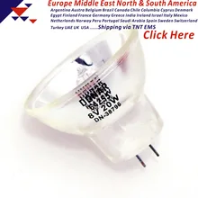 DN-38796 64255 8 V 20 Вт MR11 GZX4 8V20W волокна фото оптического кварцевая галогеновая лампочка сканер Leica проектор микроскопа лампы