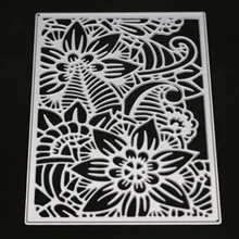 

rectangle flower Metal Cutting Dies Scrapbooking Craft stencil embossing clear stamps for card making new arrivals troqueladora
