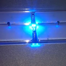 Горячий 12V DC холодный белый/теплый белый светодиодный потолочный светильник на крышу Караван/RV/дом/морской