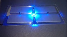 Hot 12V DC Cool White/Warm White LED Crystal Roof Ceiling Light Caravan/RV/Motorhome/Marine
