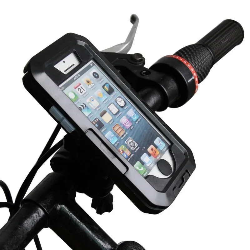 Universal Moto Bike Bicycle Waterproof Zipper Case Mount Holder support suporte para celular mobile Phone GPS