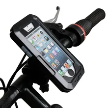 Universal Moto Bike Bicycle Waterproof Zipper Case Mount Holder support suporte para celular mobile Phone GPS for iphone 5 5s 5C