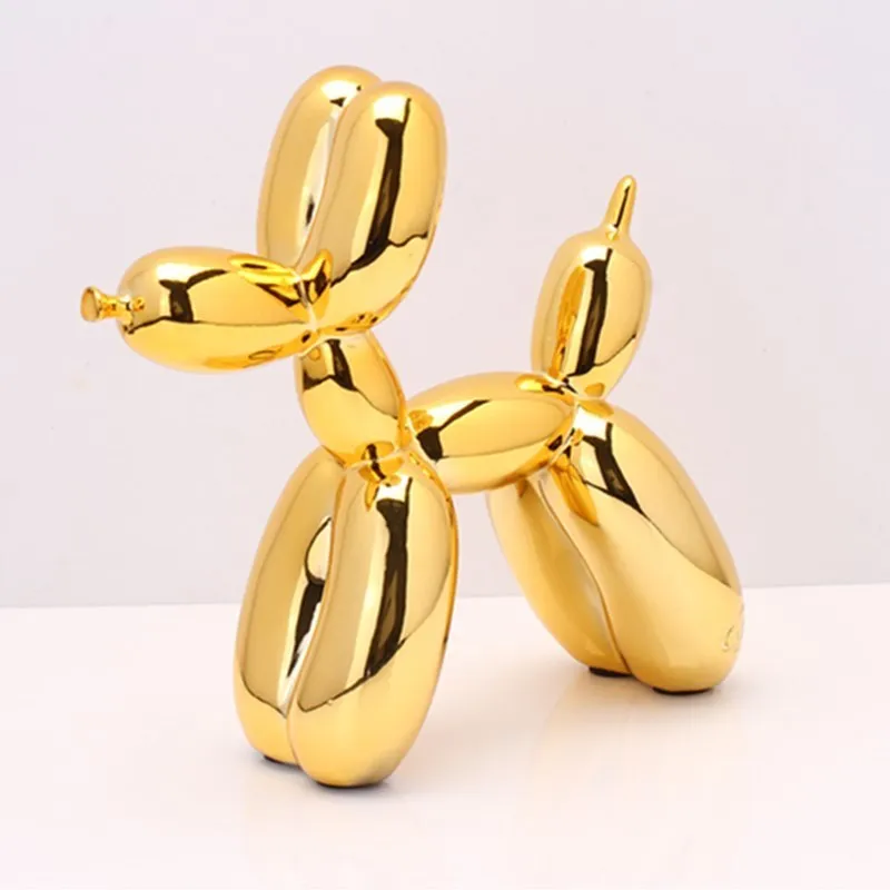 

Abstract Art Balloons Dog Statue Animal Dogs Resin Craftwork Living Room Office Ornaments Home Decorations