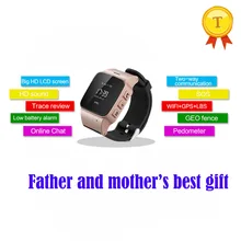Оригинальные качественные водонепроницаемые умные часы для пожилых людей, анти-потеря Gps+ Lbs+ wifi Отслеживание с wifi мини-часы для пожилых мужчин и женщин