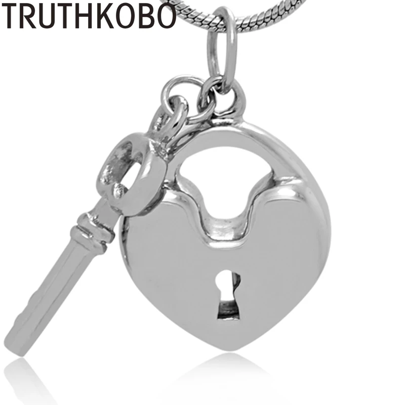 Always In My Heart Stainless Steel Ashes Urn Pendant Cremation Jewelry