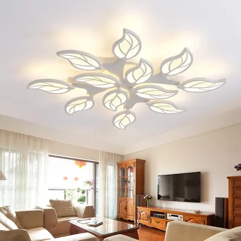 

Modern Creative Foliage LED Ceiling Light Living Room Bedroom Study Room Lamp Office & Commercial Interior Ceiling lamp 110-240V