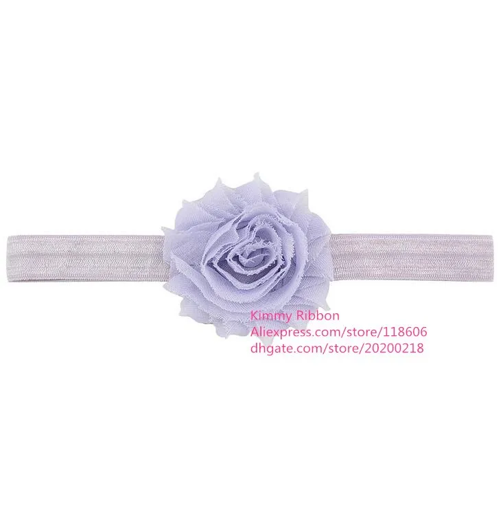 Fabric flower with elastic band12