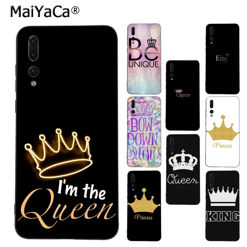 MaiYaCa Boss Girl Lady Queen King Coque Phone Case for
