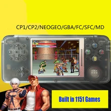 Ретро портативные игровые консоли 3,0 дюймов консоль встроенный 3000 различных игр Поддержка для NEOGEO/GBC/FC/CP1/CP2/GB/GBA SP