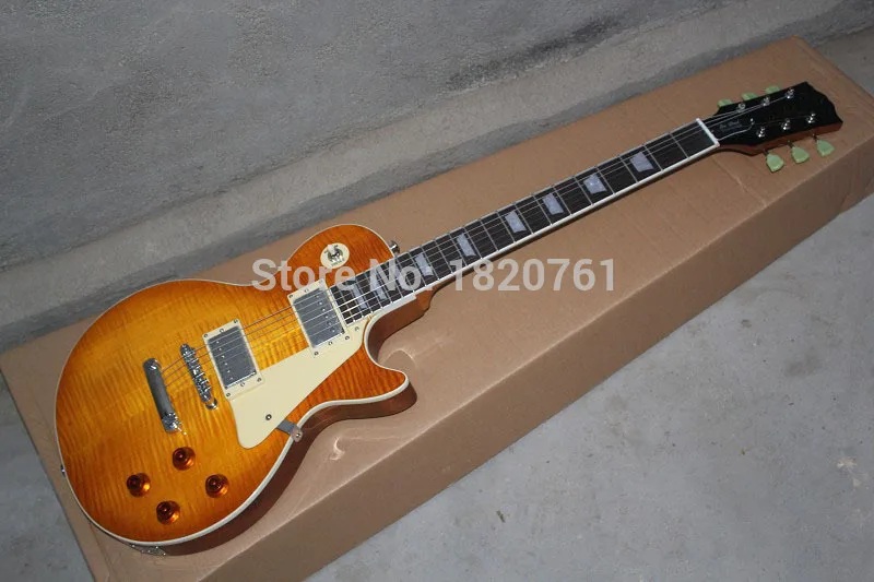 Бесплатная доставка Custom Shop исторической коллекции ❙ LP Стандартный VOS R9 взрыв