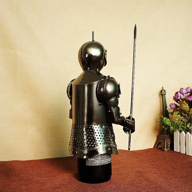 Samurai Armored Wine Rack Samurai Spears Styling Wine Racks Collections Business Gifts wine holder save space tool