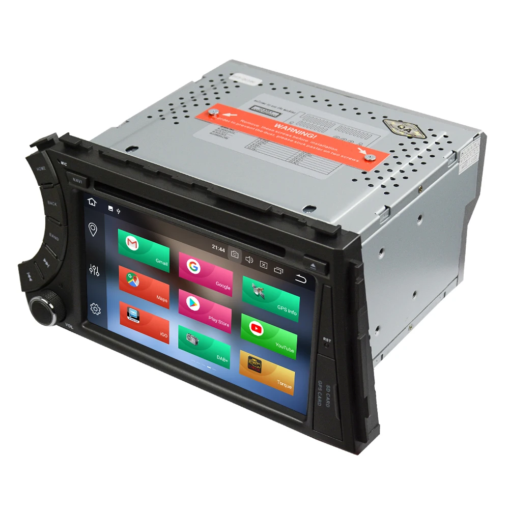 Sale EKIY 7" IPS  Android 9.0 2 Din Car Multimedia Player Auto Radio Stereo Audio DVD For Ssangyong Kyron Actyon GPS Navigation DSP 4