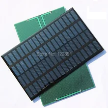 High Quality 18V 2 5W Polycrystalline Energy Solar Panel Module System Solar Cells Charger 194x120x3MM 5pcs