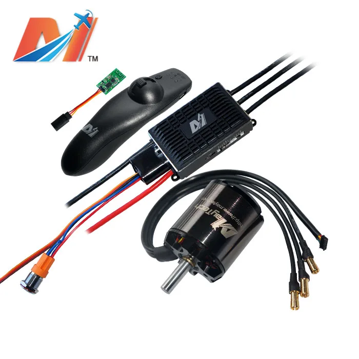 

Maytech brushless motor 5065 270kv and super esc based on vesc and remote control for electric mountainboard