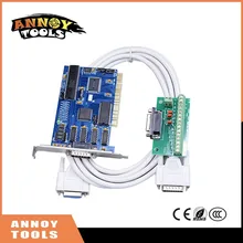 Бесплатная доставка, 3 оси NC студии PCI Motion ncstudio управления набор карт для ЧПУ гравировки фрезерный станок
