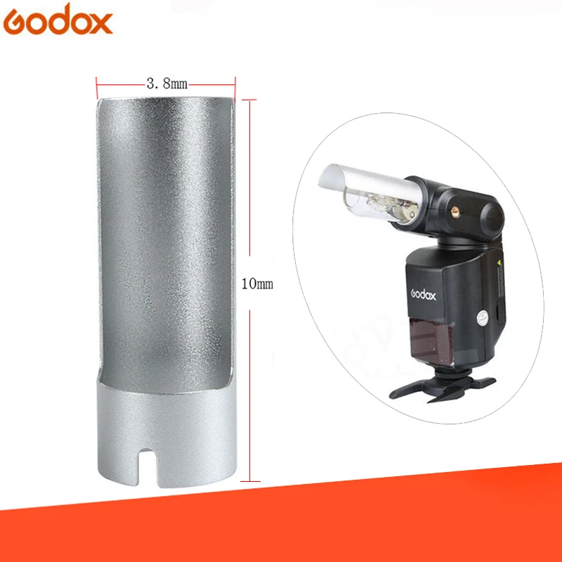 

Godox AD200 AD-S18 Metal Protection Reflector Shovel Flash Tube Lamp Bulb Light For WITSTRO Flash AD180/AD360/AD360II/AD200